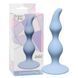 Анальна пробка Lola Games Curved Anal Plug, 12.5 см (блакитний) 115696 фото 3