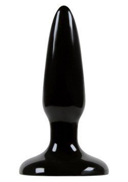 Анальная пробка Jelly Rancher Pleasure Plug Mini , 8,5 см (черный) 35760 фото