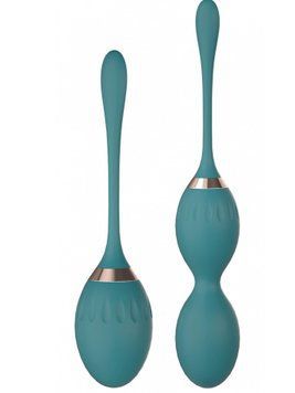 Набор вагинальных шариков Argus Toys Kegel Balls, 2 шт (зеленый) 63568 фото