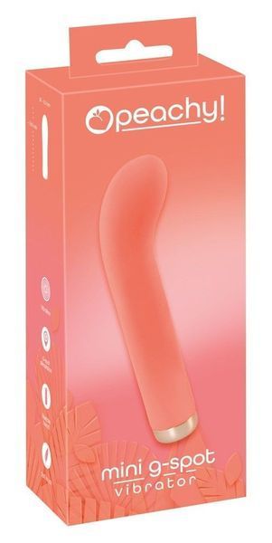 Вібратор Peachy Mini G-Spot, 16,5 см (помаранчевий) 46310 фото