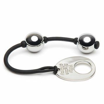 Вагинальные шарики Fifty Shades of Grey Inner Goddess Mini, 21,6 см (серебристый) 38382 фото