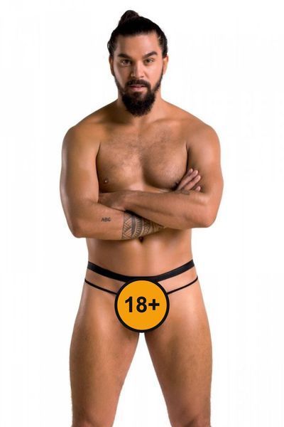 Сексуальні чоловічі стрінги Passion Free Your Senses Thong Collin 029, S/M (чорний) 15975_EU фото
