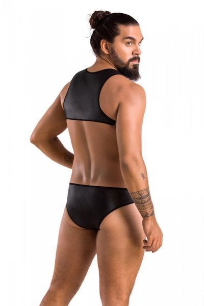 Мужской боди Passion Free Your Senses Adam 056, L/XL (черный) 32110 фото