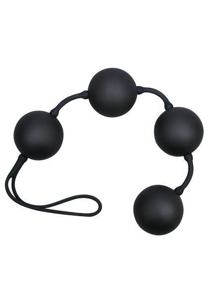 Вагинальные шарики Velvet Black Balls, 23 см (черный) 4956 фото