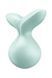 Вибратор для клитора Satisfyer Viva la Vulva 3, 8,5 см (мятный) 30048 фото 3