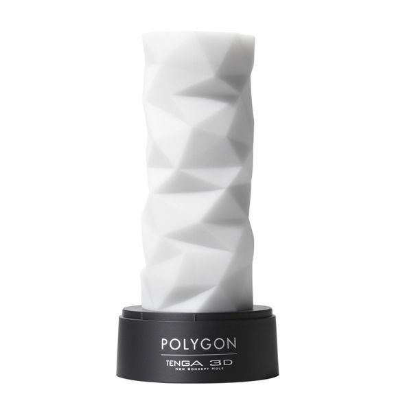 Мастурбатор Tenga 3D Polygon (белый) 46028_EU фото