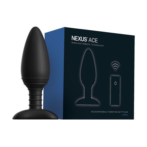 Анальная пробка Nexus Ace Large, 14 см (черный) 34348_EU фото