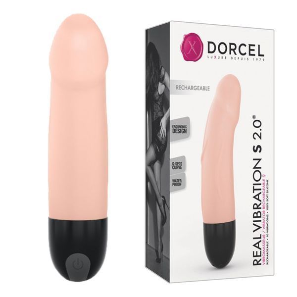 Вибратор Dorcel Real 2.0 S, 15,2 см (телесный) 36098 фото