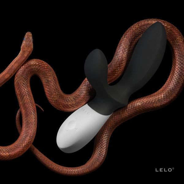 Стимулятор простати Lelo Loki Wave, 19,6 см (чорний) 68928 фото