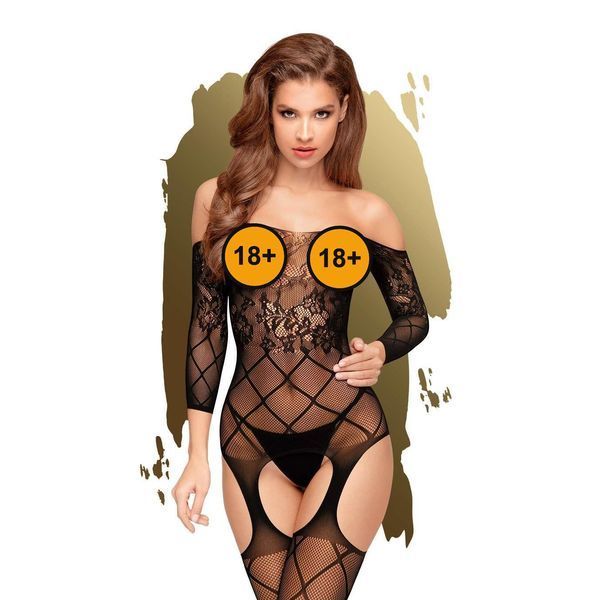 Бодистокинг Penthouse Lingerie Top-Notch, XL (черный) 20217_EU фото