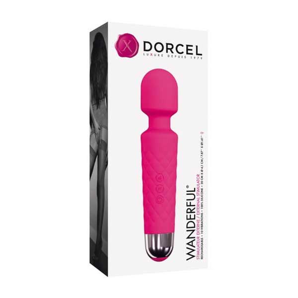 Вибромассажер Dorcel Wand Wanderful, 20 см (розовый) 12800 фото