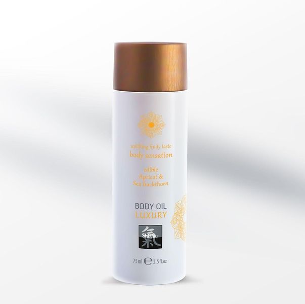 Масажне масло Hot Luxury Apricot & Sea Buckthorn, 75 мл 39677 фото