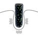 Вибратор для клитора LoveToy Music Massager Glow In The Dark, 8,5 см (черный) 16204 фото 6