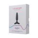 Анальная пробка Lovense Hush 2 XS, 12 см (черный) 69772 фото 4