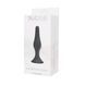 Анальная пробка Toyz4lovers Bottle Plug S, 10 см (черный) 73726 фото 2