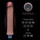Реалистичный вибратор LoveToy Real Softee, 24,5 см (коричневый) 44744 фото 11