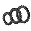 Набор эрекционных колец Baile Titan Cock Ring Set, 3 шт( чёрный ) 22318 фото