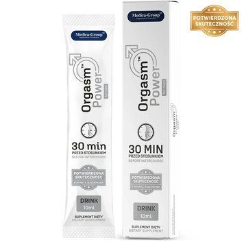 Для ерекції Medica Orgasm Power for Men Drink, 10 мл 78254 фото