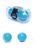 Вагинальные шарики Boss Series Duo Balls, 21 см (голубой) 20232 фото