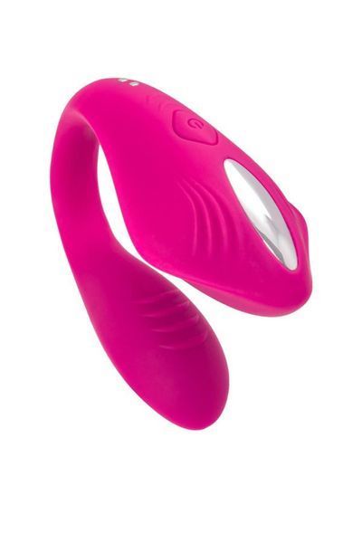 Вибратор для пар A-Toys Cobrum, 9.6 см (розовый) 114202 фото