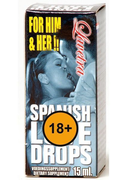 Краплі Cobeco Spanish Love Drops Lavetra, 15 мл 75180 фото