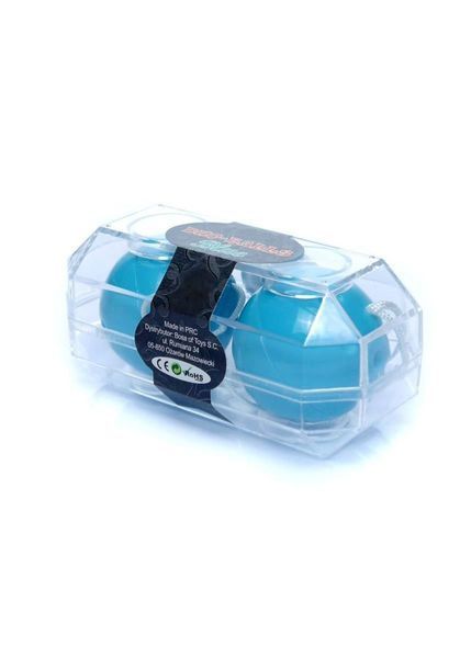 Вагинальные шарики Boss Series Duo Balls, 21 см (голубой) 20232 фото