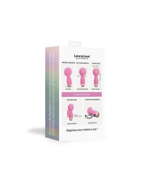 Вибратор для клитора Love to Love Itsy Bitsy, 8.8 см (розовый) 44779 фото