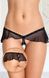 Трусики-стрінги Softline G-String 2406, M/L (чорний) 48571 фото 1