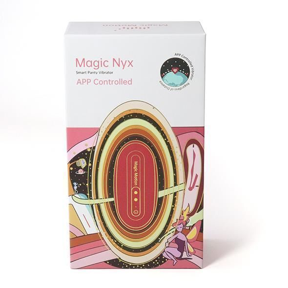 Вібратор у трусики Magic Motion Nyx, 8,8 см (червоний) 25056 фото