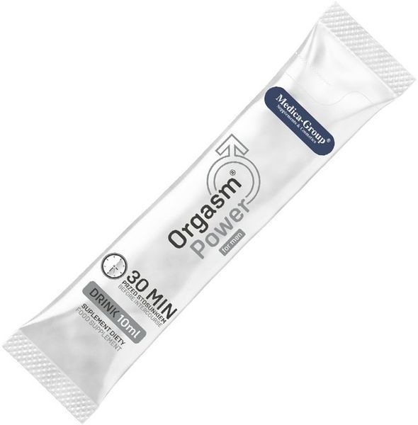 Для ерекції Medica Orgasm Power for Men Drink, 10 мл 78254 фото
