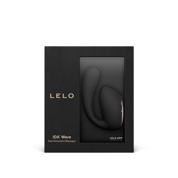 Вибратор Lelo Ida Wave, 9,3 см (черный) 34783 фото