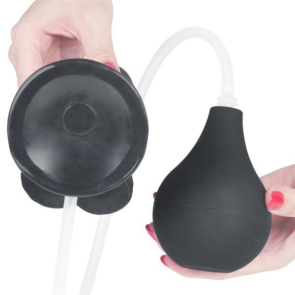 Фаллоимитатор LoveToy Squirt Extreme 9, 23 см (чёрный) 28860 фото