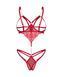 Боді Obsessive Matildea otwarte, L/XL (червоний) 195722 фото 3