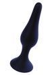 Анальная пробка Boss Silicone Plug Black Extra Large, 15 см (черный)