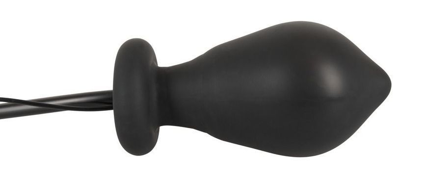 Анальная пробка Orion Inflatable + Vibrating Butt Plug, 12.2 см (черный) 19174 фото