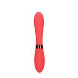 Вібратор Loveline Smooth Silicone G-Spot, 20.5 см (червоний) 60966 фото