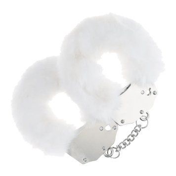 Наручники Ouch! Heavy-duty Fluffy Handcuffs (белый) 218062 фото