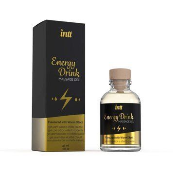 Зігрівальний масажний гель Intt Energy Drink, 30 мл 16980 фото