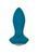 Анальна пробка Power Gem Vibrating Crystal Probe, 10,7 см (блакитний) 17552 фото