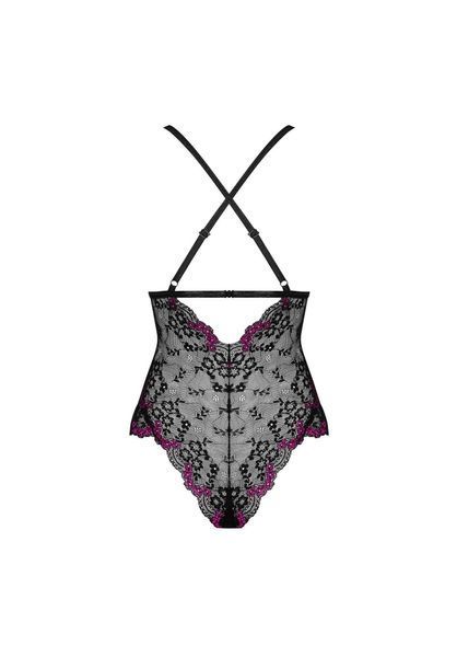 Боді Obsessive Vanessme, S/M (чорний) 25574 фото