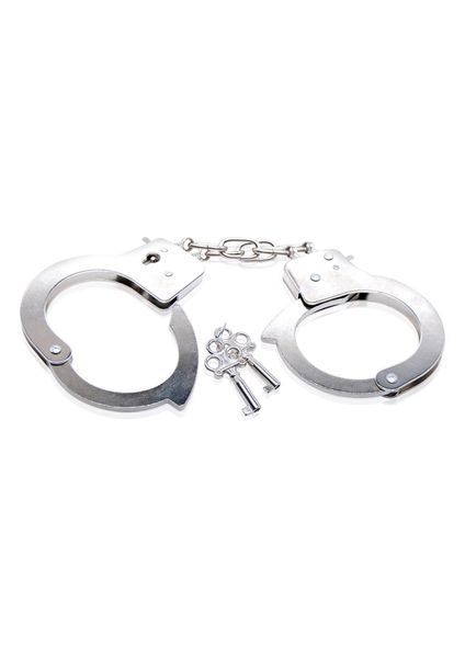 Наручники Fetish Fantasy Beginner Metal Cuffs (серебристый) 8096 фото