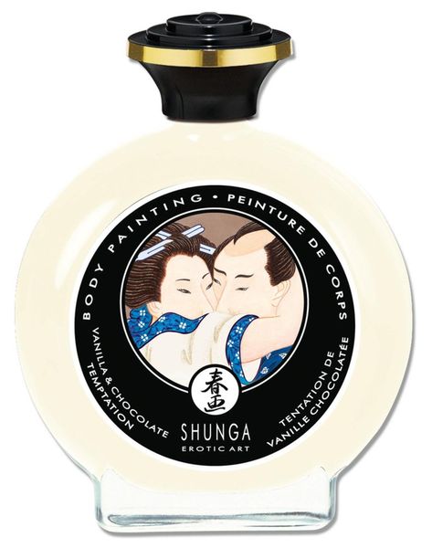 Вкусная краска для тела Shunga Erotic Body Painting ваниль, 100 мл 20013 фото