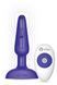 Анальна пробка B-Vibe Trio Plug, 13.5 см (фіолетовий) 104256 фото