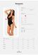 Боді Obsessive Vanessme, S/M (чорний) 25574 фото 7