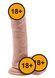 Фаллоимитатор ToyJoy Balls Light 7 inch, 18 см (телесный) 101364 фото 3