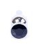 Анальная пробка B-Series HeavyFun Jewellery Silver Plug, 9.5 см (черный) 104084 фото