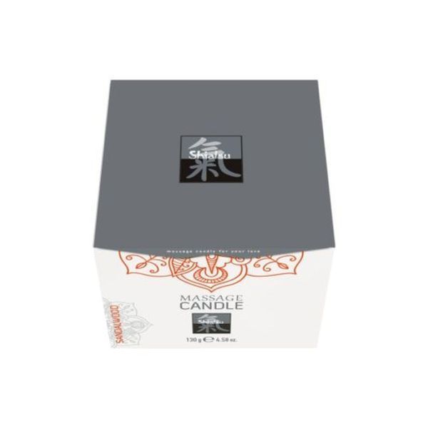 Масажна свічка Hot Shiatsu Massage Candle Sandalwood, 130 г 79362 фото