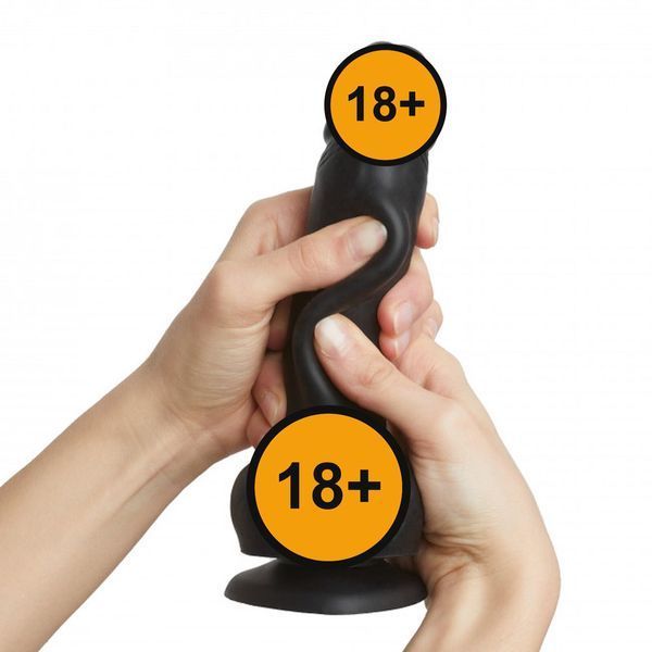 Фаллоимитатор Strap-On-Me Sliding Skin Realistic S, 12,8 см (черный) 13741_EU фото