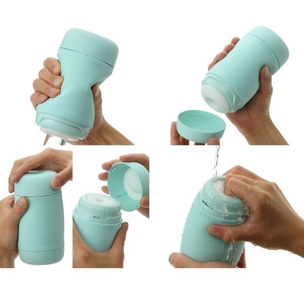 Мастурбатор Tenga Puffy Mint Green (мятный) 103538 фото