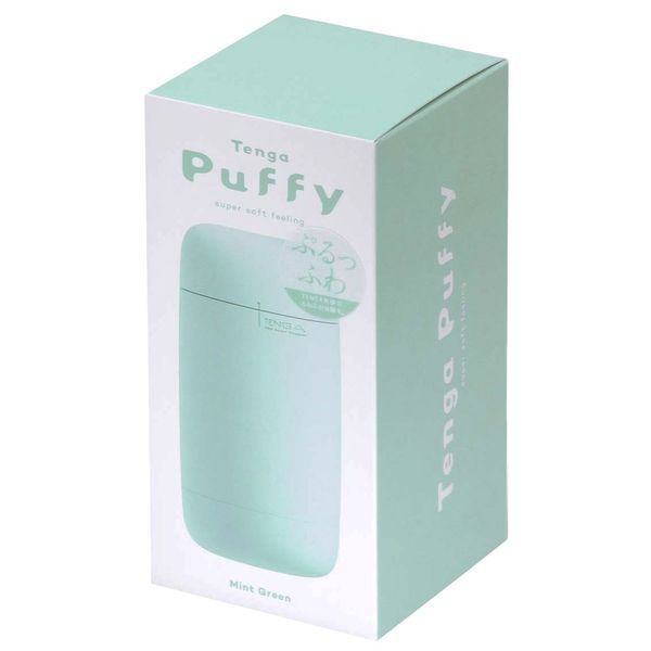 Мастурбатор Tenga Puffy Mint Green (мятный) 103538 фото